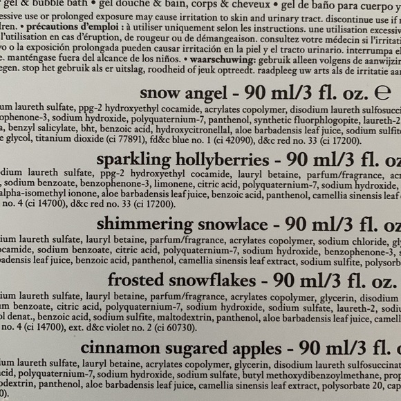 Philosophy Bath Philosophy Bubble Blizzard 5piece Shampoo Shower